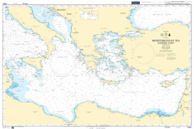 BA 4302 - Mediterranean Sea - Eastern Part